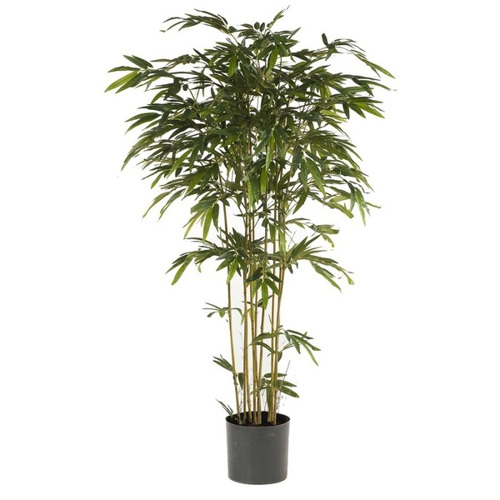 Bambus artificial decorativ x9 in ghiveci - 205 cm